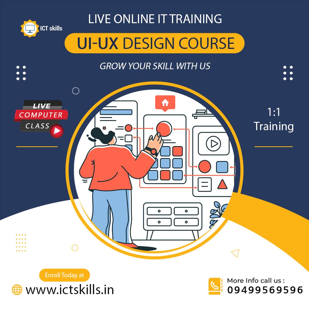 ui ux design course training in hyderabad by ICT Skills