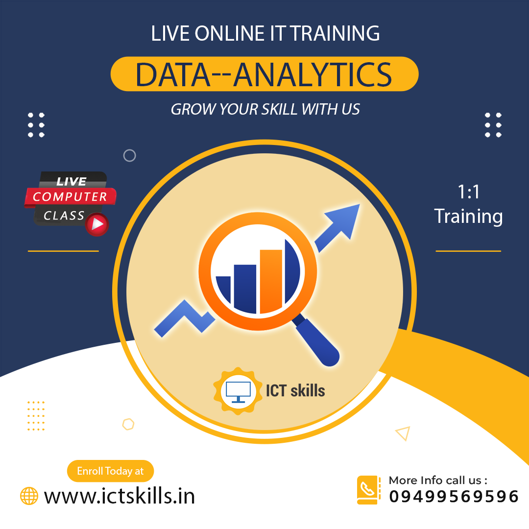 Data Analytics Course Training in Jaipur by ICT Skills