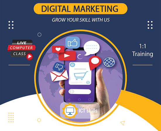Online Digital Marketing Course Training in Pune by ICT Skills India