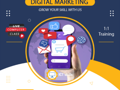 the digital marketing online live course training with certificate by ictskills.in at india