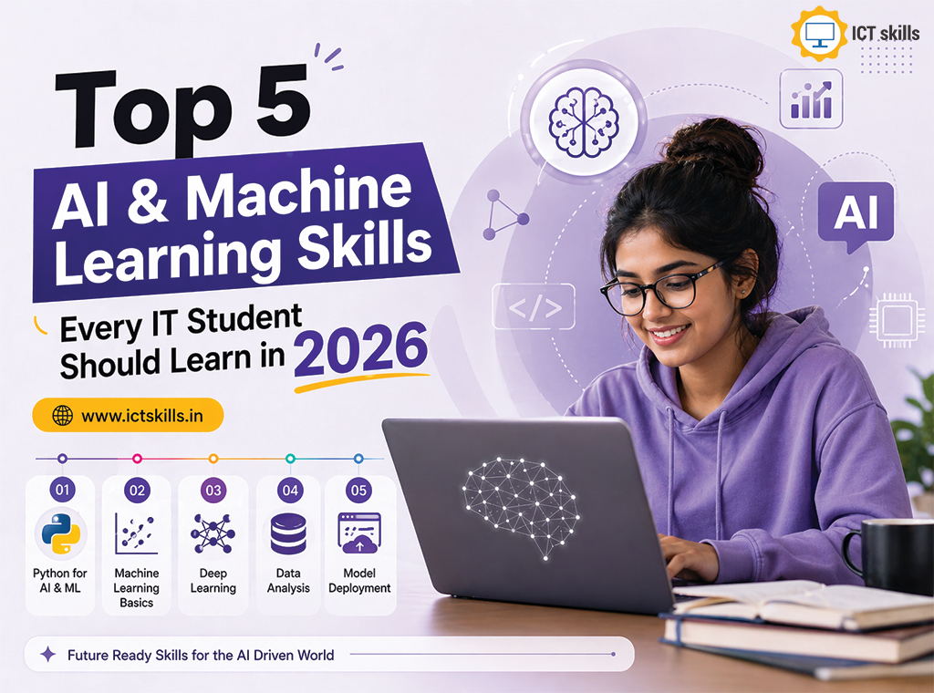 Top 5 AI & Machine Learning Skills Every IT Student Should Learn in 2026