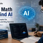 The Math Behind AI and ML by ICT Skills India.