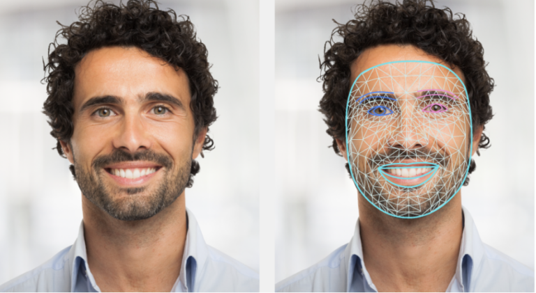 face detect system AI project idea by ICT Skills India