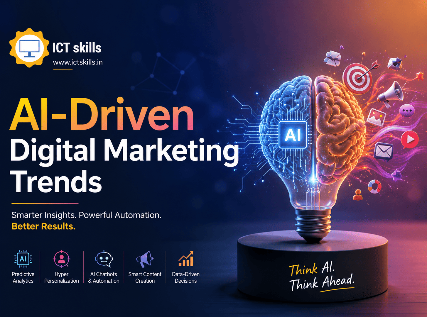 AI-Driven Digital Marketing Trends ICT Skills India